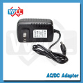 Certificado UL FC DC 24v 100ma adaptador de alimentación con enchufe de EE.UU.